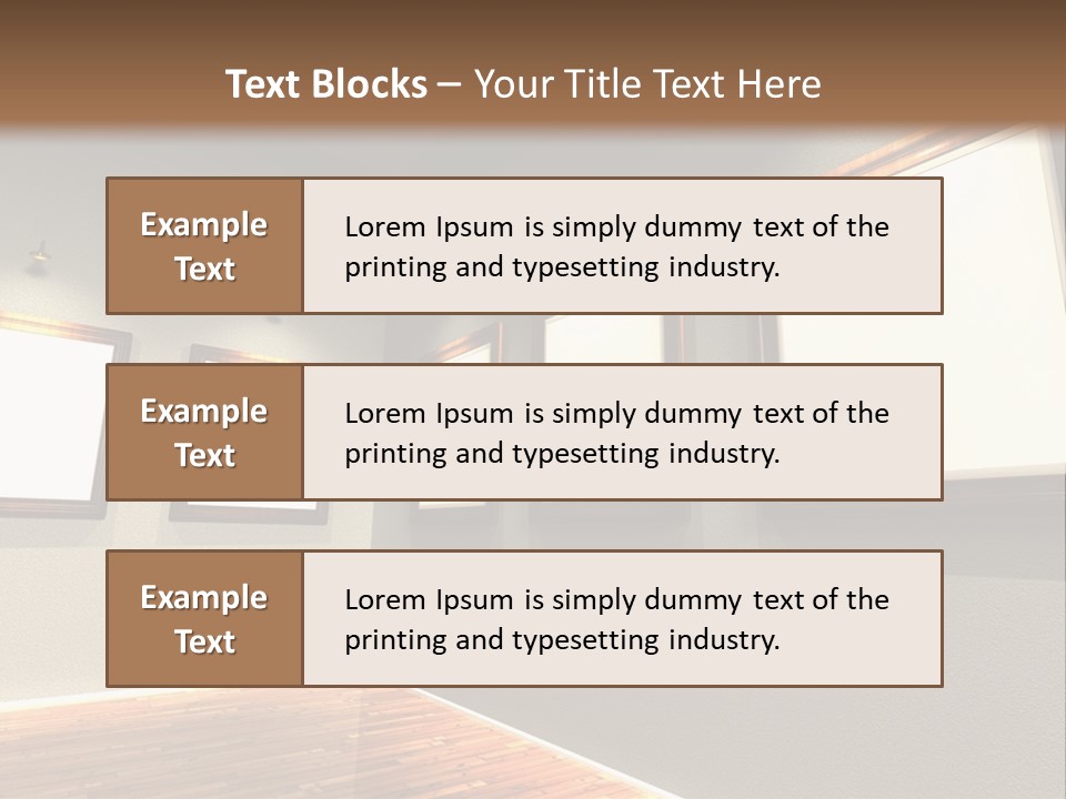 Rustic Home Background PowerPoint Template