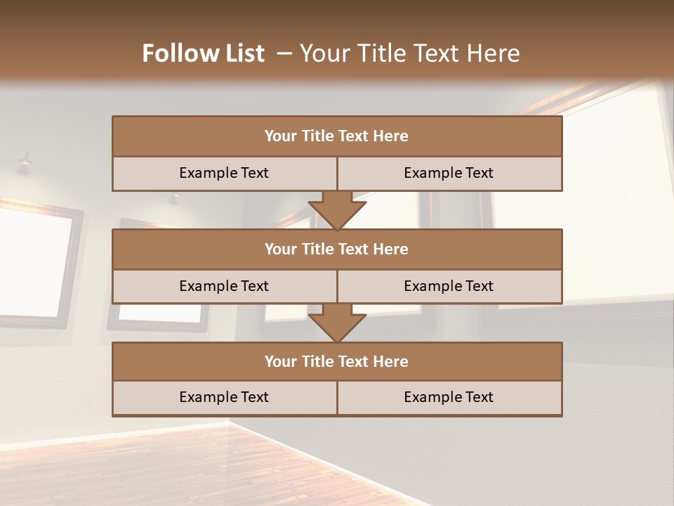 Rustic Home Background PowerPoint Template