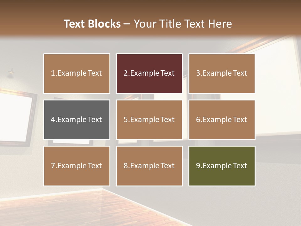 Rustic Home Background PowerPoint Template