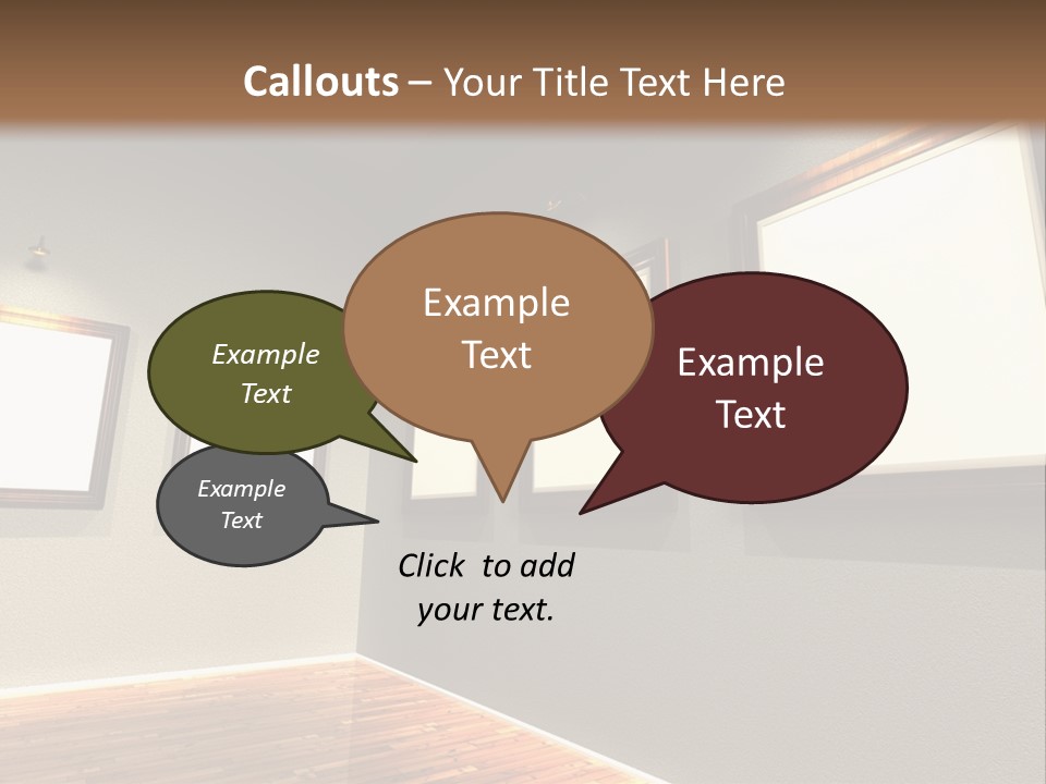 Rustic Home Background PowerPoint Template