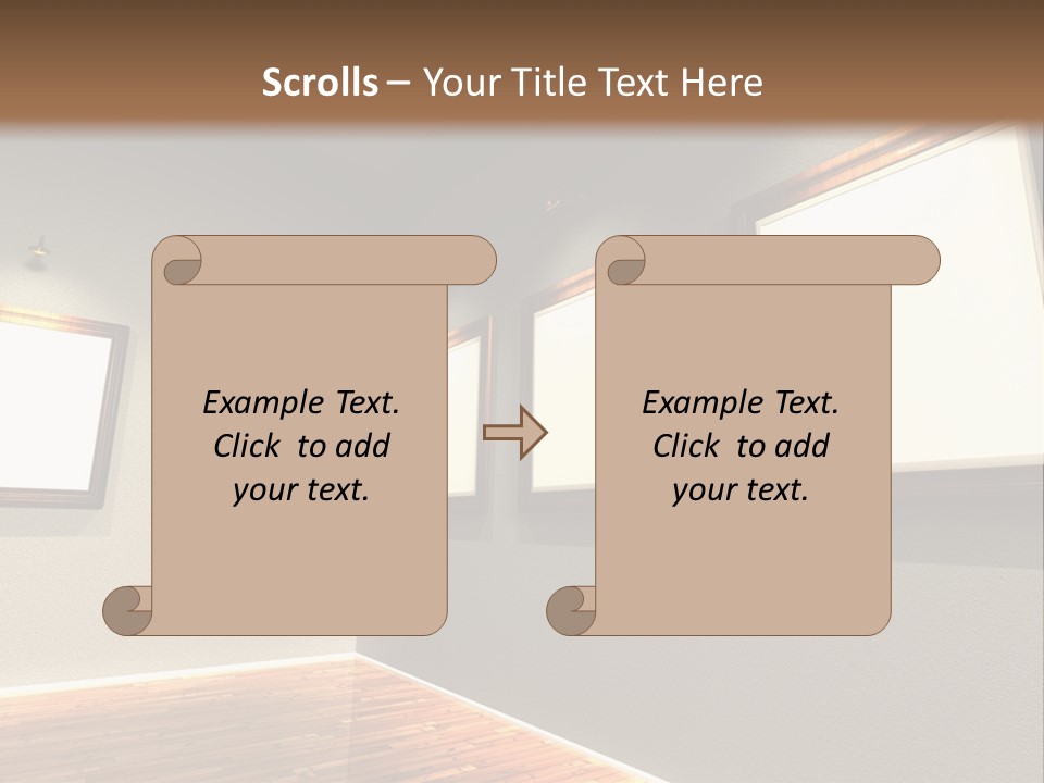 Rustic Home Background PowerPoint Template