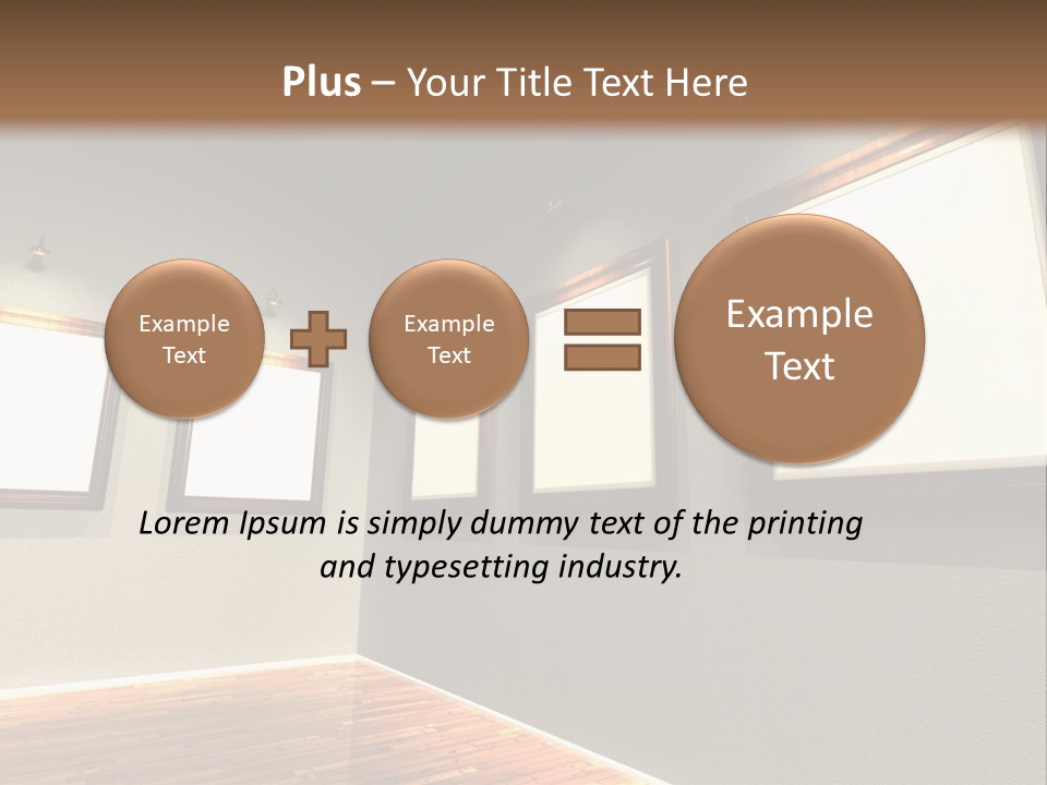 Rustic Home Background PowerPoint Template