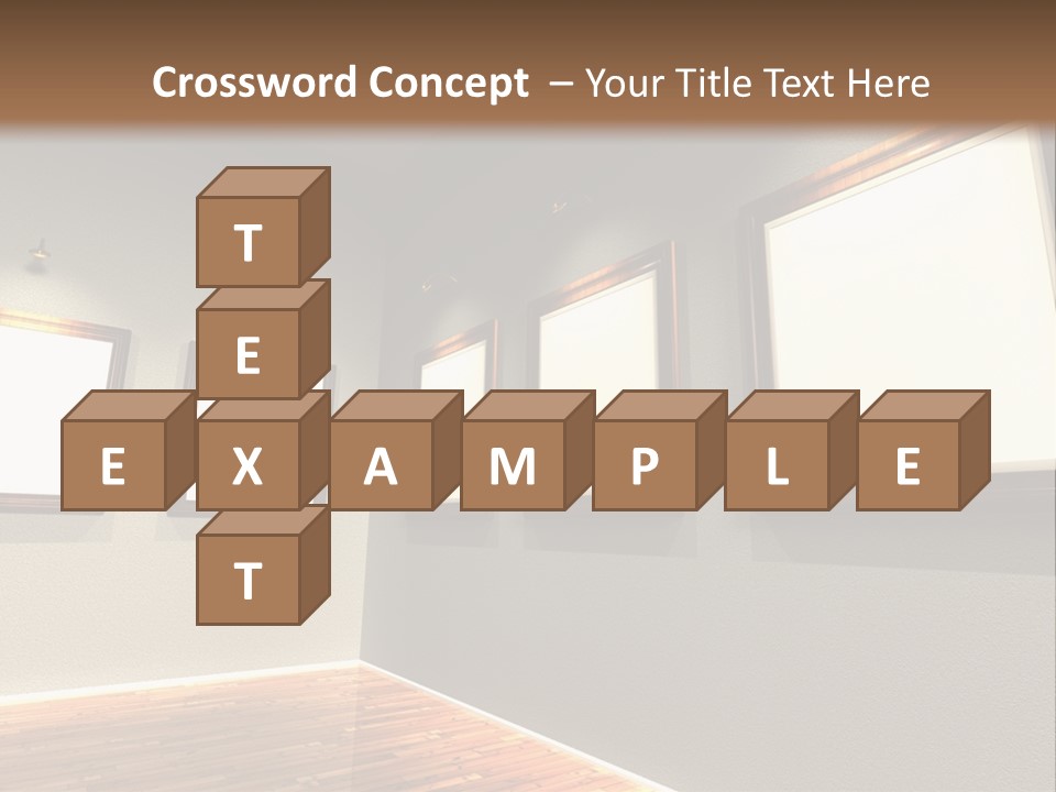 Rustic Home Background PowerPoint Template