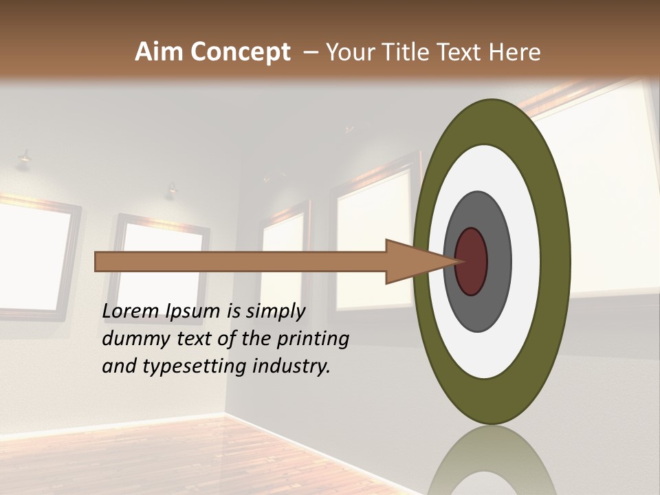 Rustic Home Background PowerPoint Template