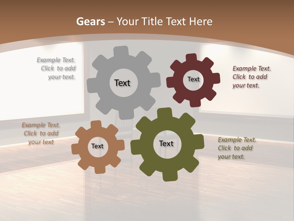 Museum Background Photo PowerPoint Template