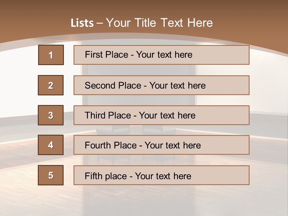 Museum Background Photo PowerPoint Template