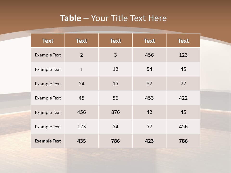 Museum Background Photo PowerPoint Template