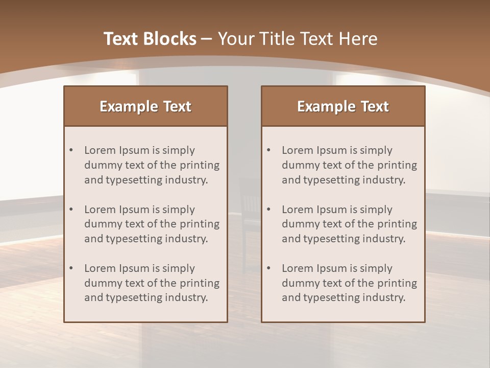 Museum Background Photo PowerPoint Template