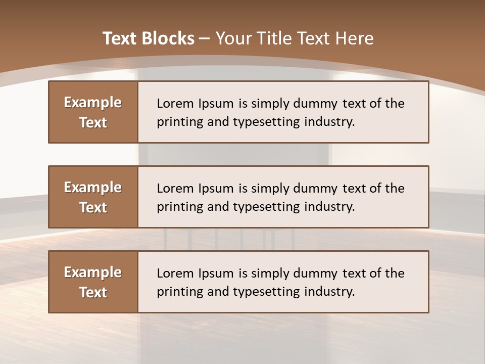 Museum Background Photo PowerPoint Template