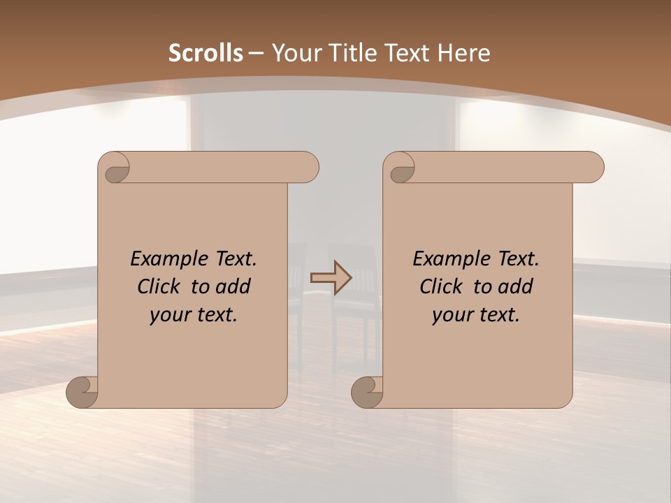 Museum Background Photo PowerPoint Template