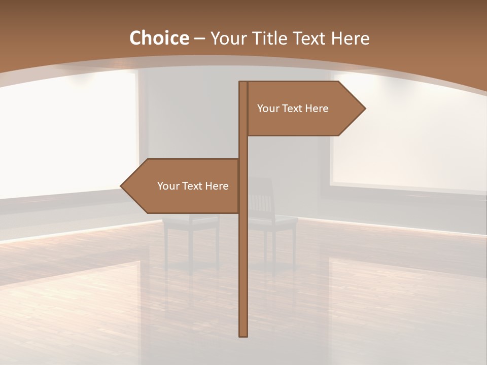 Museum Background Photo PowerPoint Template