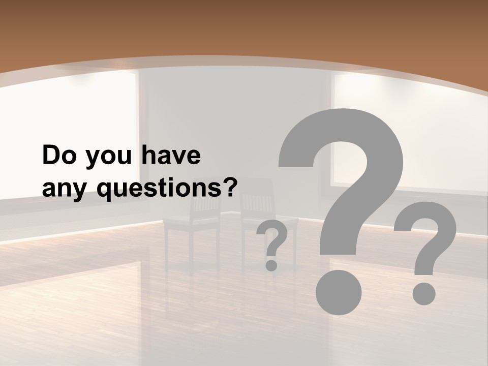 Museum Background Photo PowerPoint Template