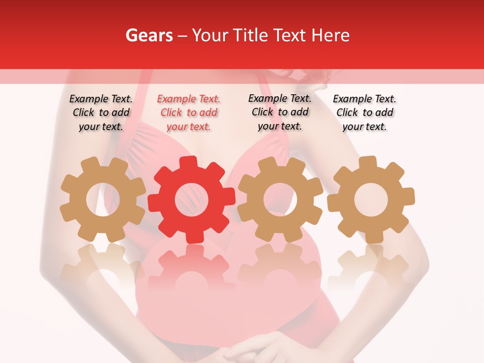 Dress Person Love PowerPoint Template