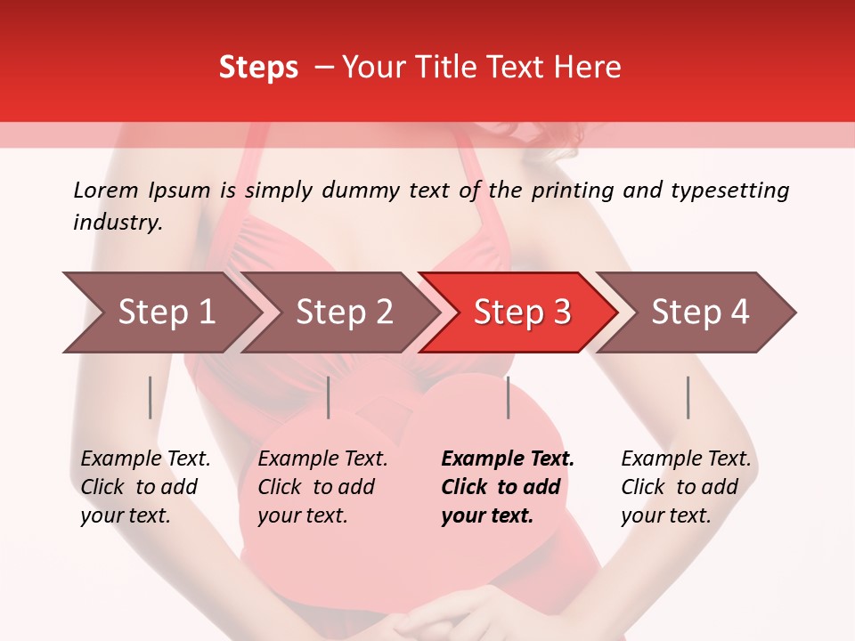 Dress Person Love PowerPoint Template
