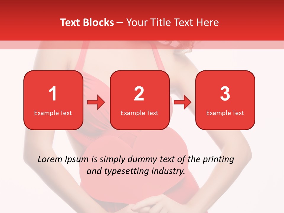 Dress Person Love PowerPoint Template