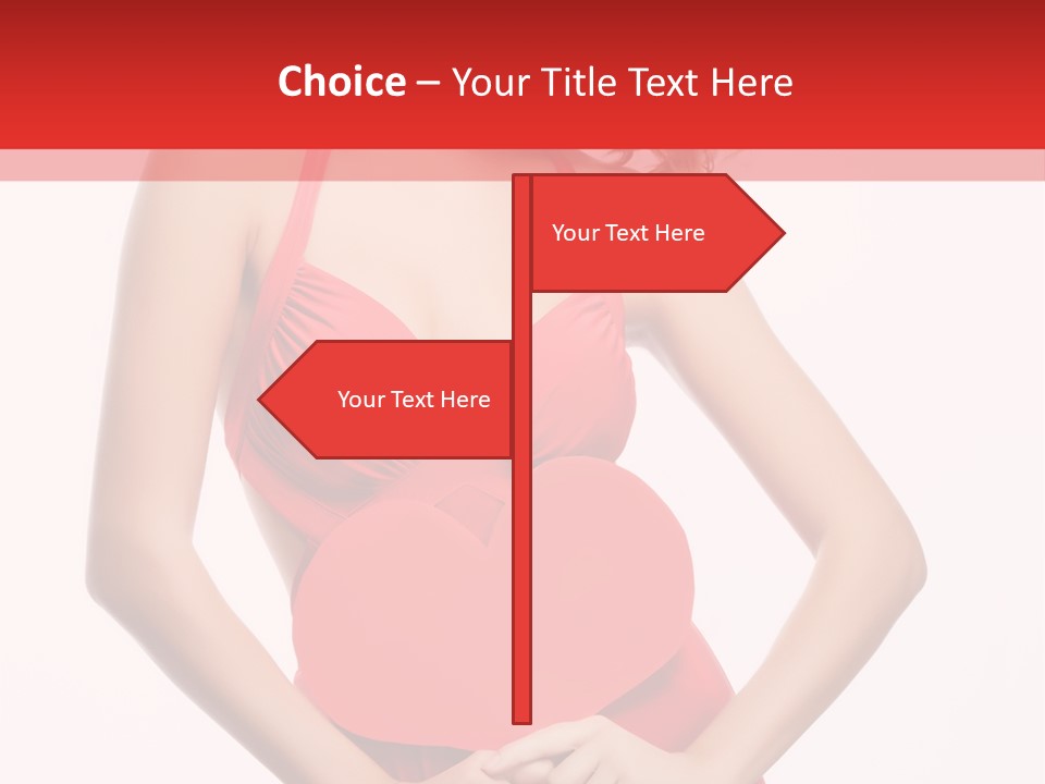 Dress Person Love PowerPoint Template