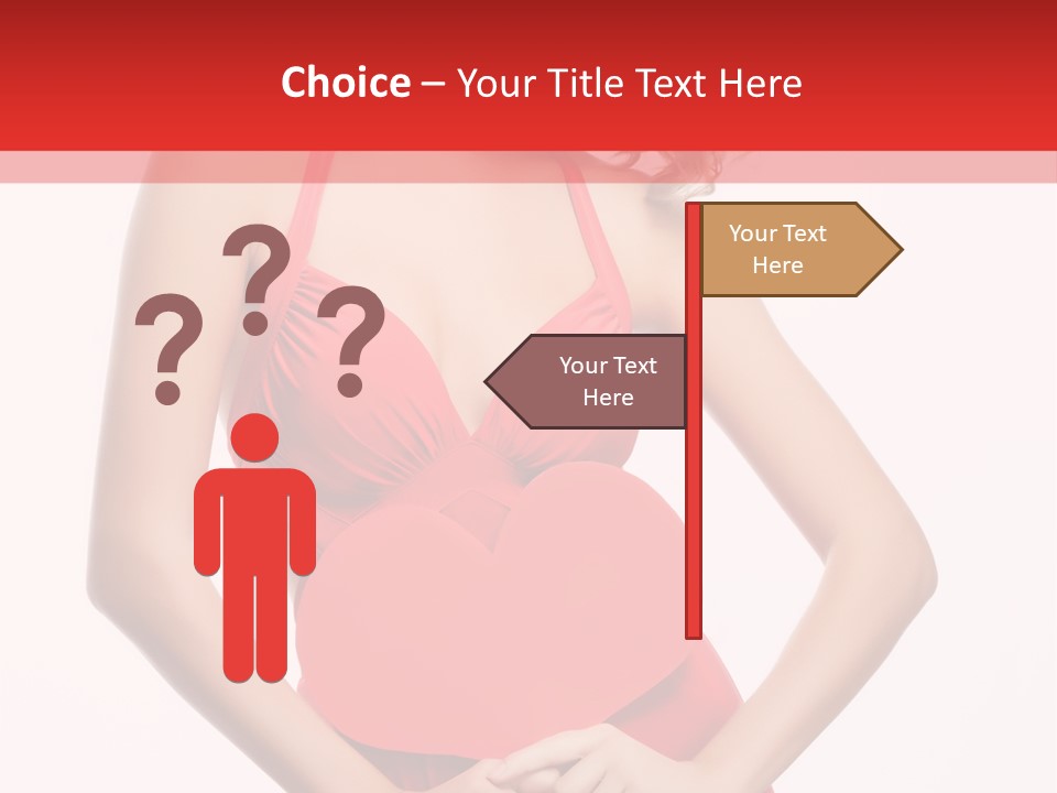 Dress Person Love PowerPoint Template