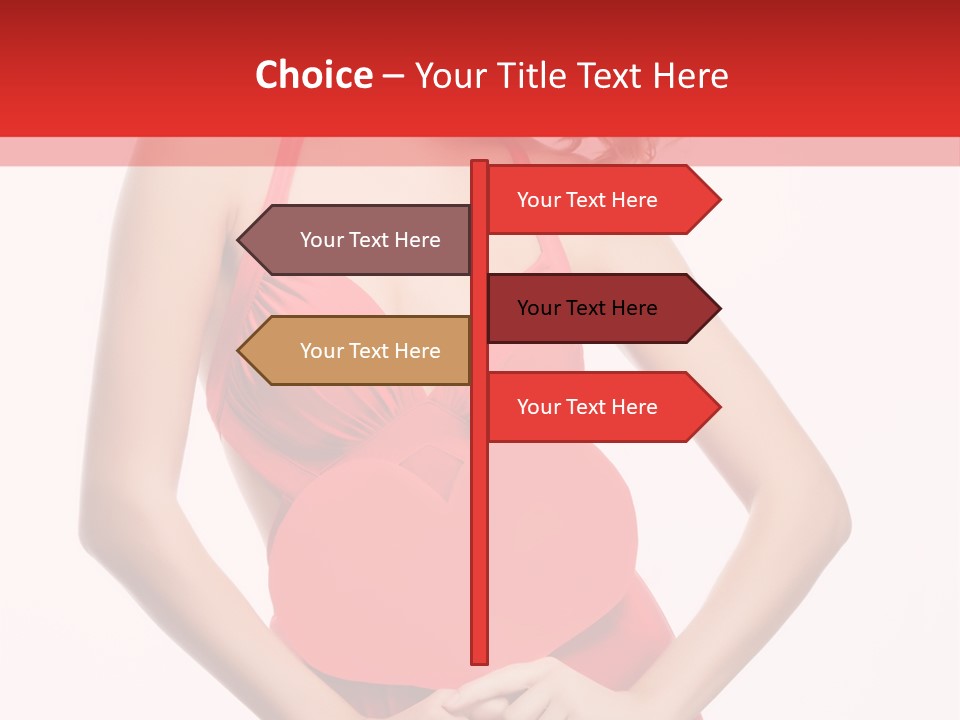 Dress Person Love PowerPoint Template