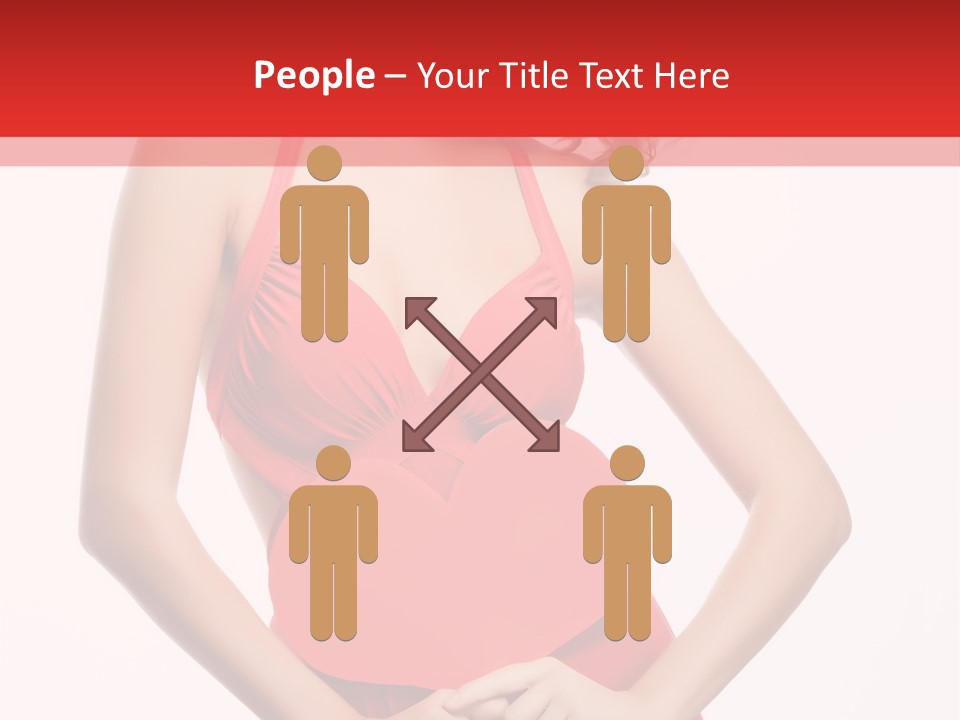 Dress Person Love PowerPoint Template