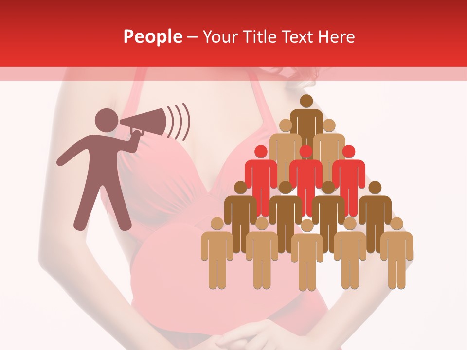 Dress Person Love PowerPoint Template