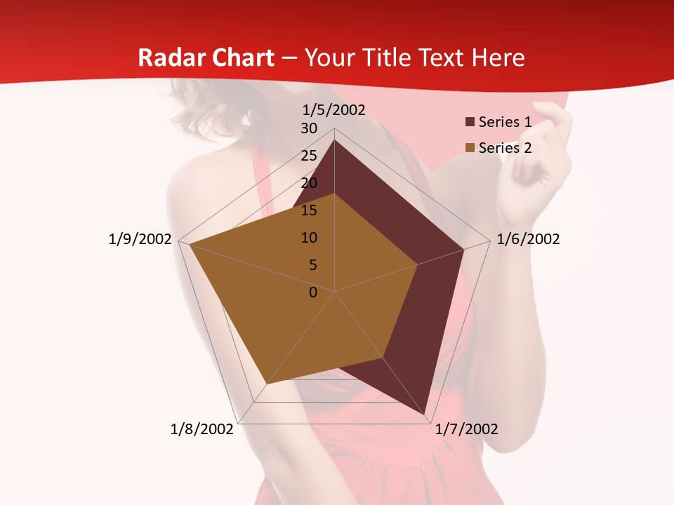 Heart Attractive Portrait PowerPoint Template