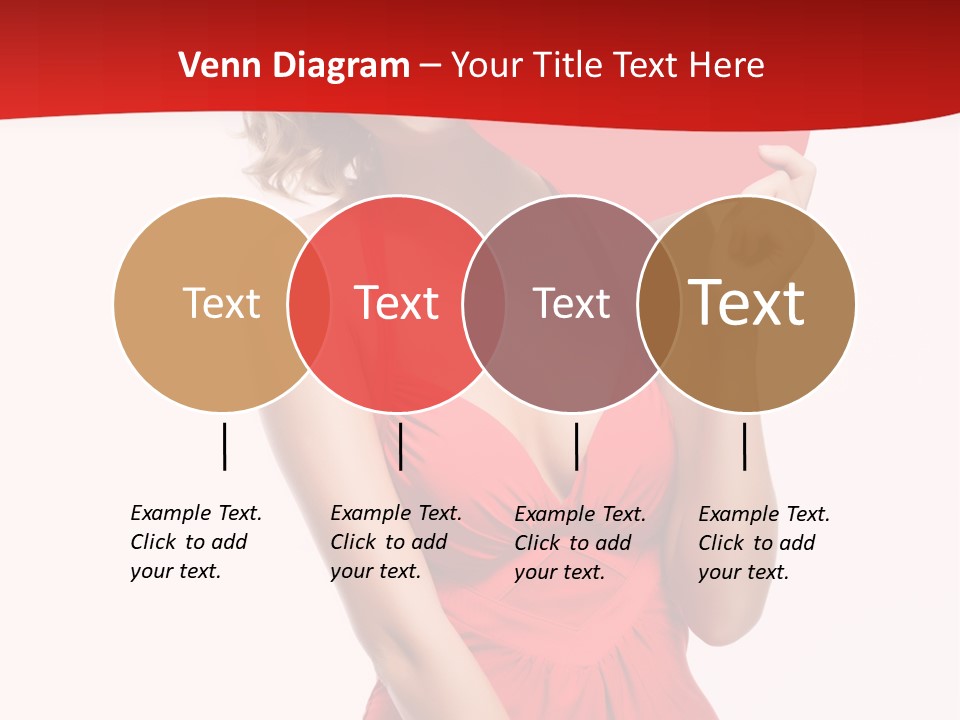 Heart Attractive Portrait PowerPoint Template