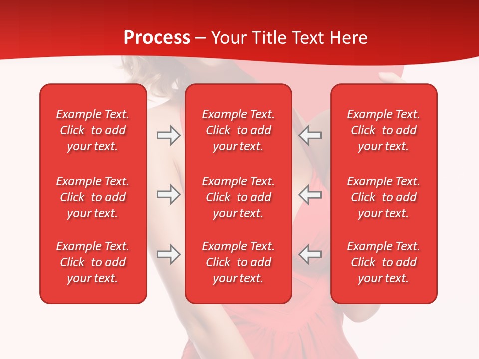 Heart Attractive Portrait PowerPoint Template