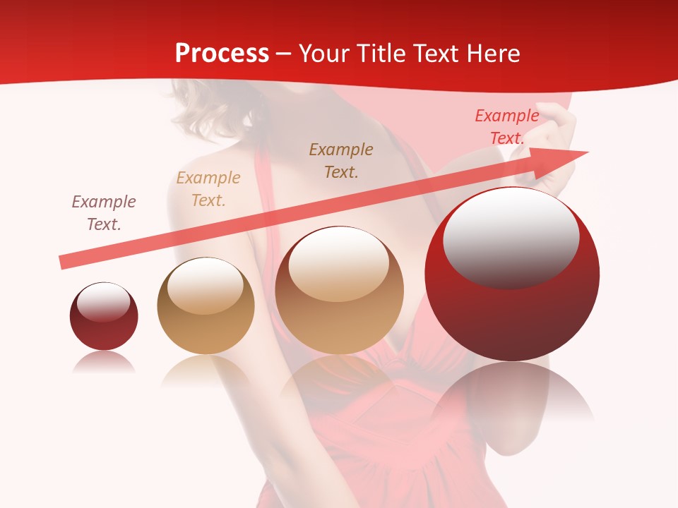 Heart Attractive Portrait PowerPoint Template