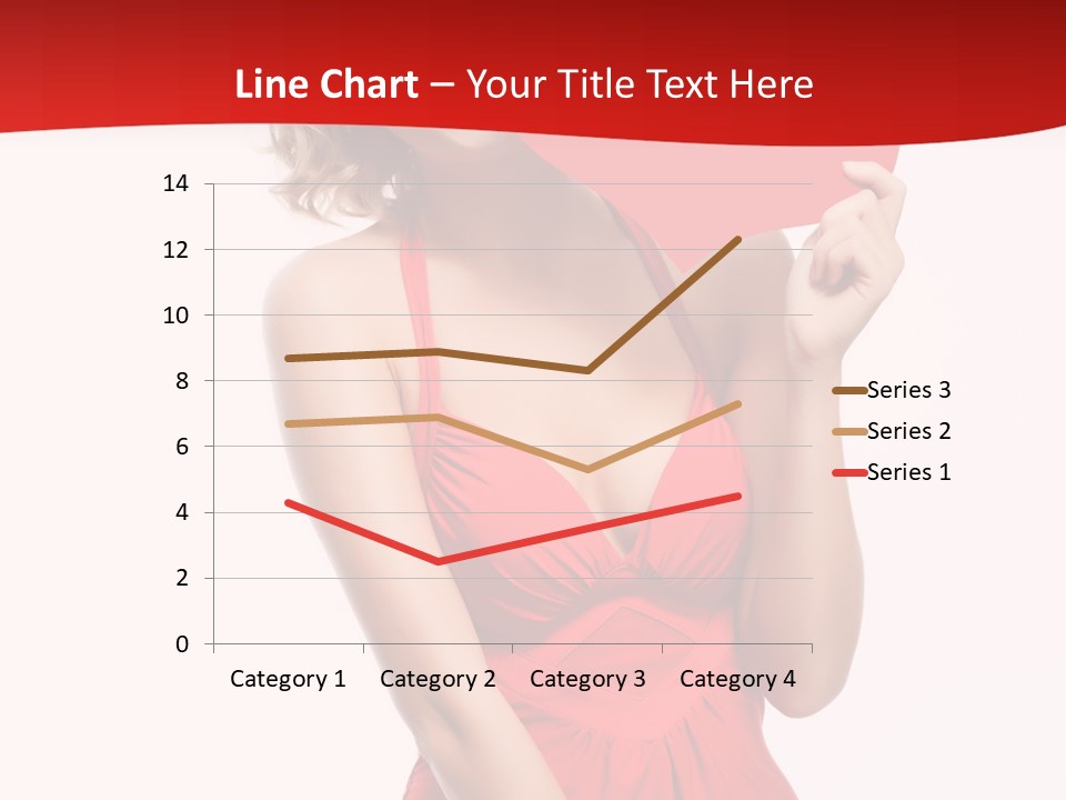 Heart Attractive Portrait PowerPoint Template