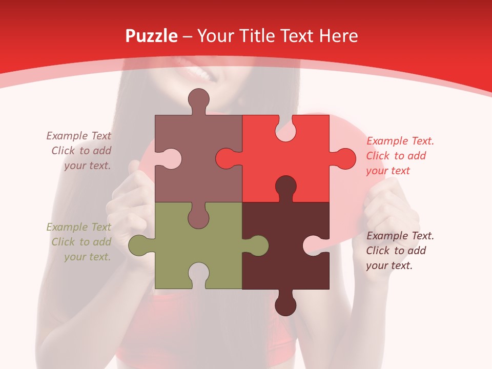 Sexy Dreaming Thin PowerPoint Template