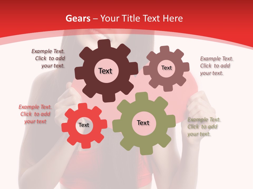 Sexy Dreaming Thin PowerPoint Template