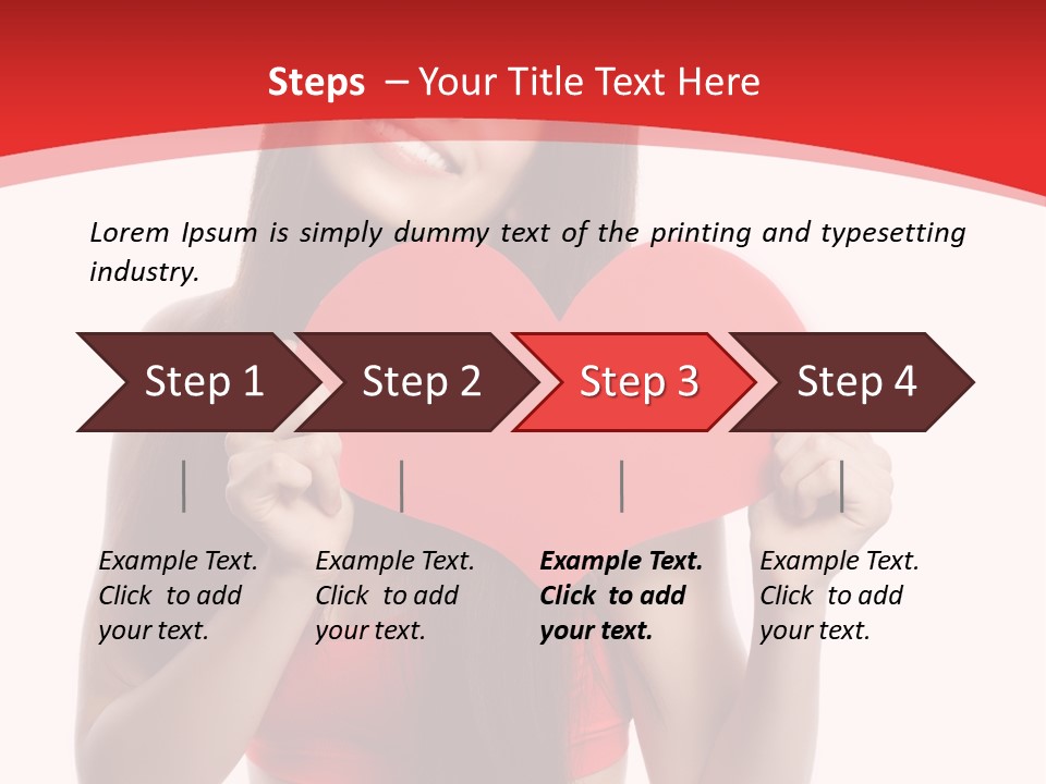 Sexy Dreaming Thin PowerPoint Template