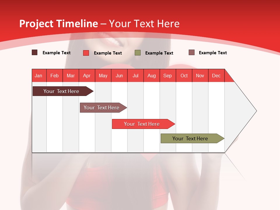 Sexy Dreaming Thin PowerPoint Template