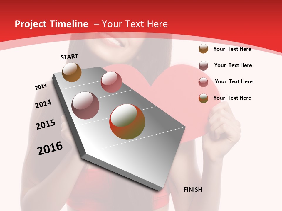 Sexy Dreaming Thin PowerPoint Template