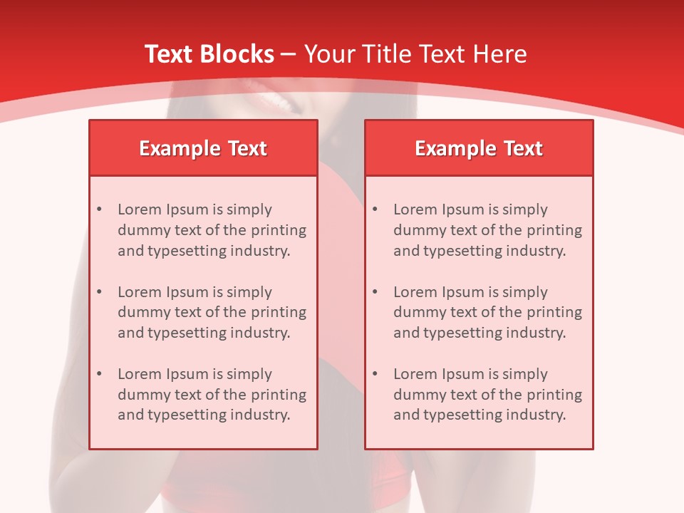 Sexy Dreaming Thin PowerPoint Template