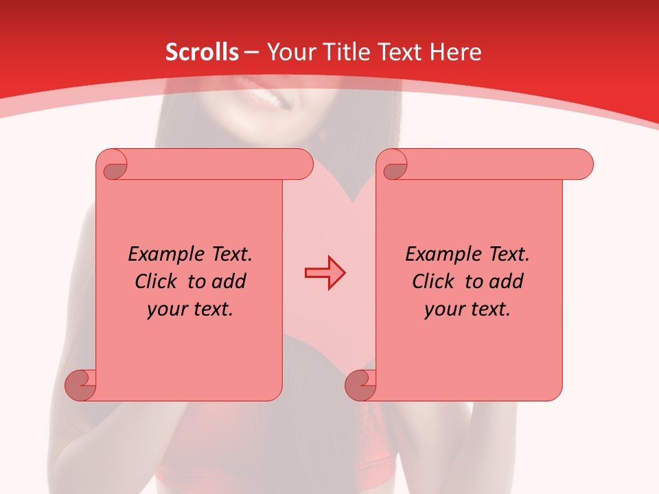 Sexy Dreaming Thin PowerPoint Template