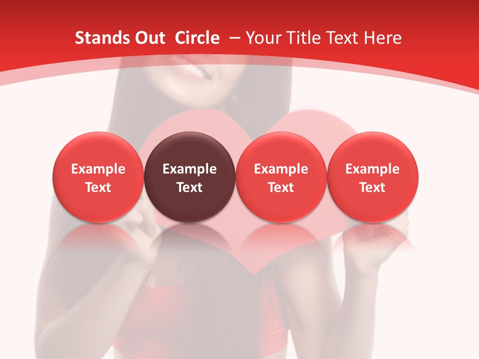 Sexy Dreaming Thin PowerPoint Template