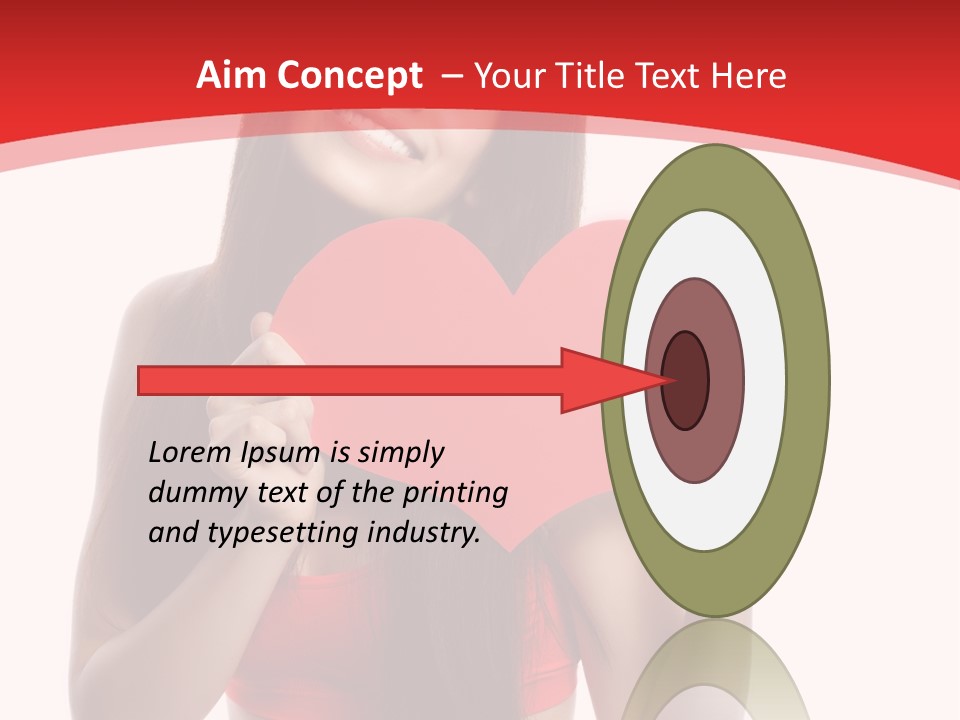 Sexy Dreaming Thin PowerPoint Template