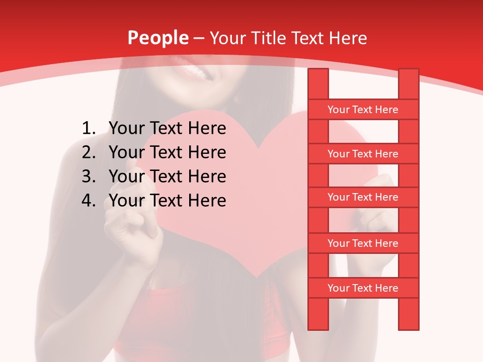 Sexy Dreaming Thin PowerPoint Template