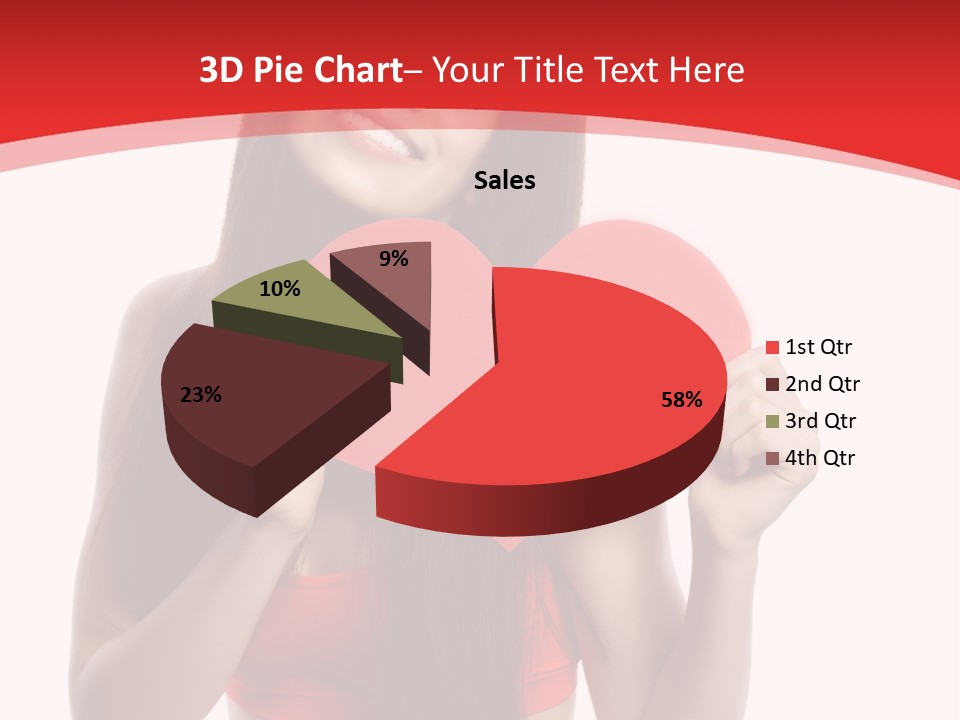 Sexy Dreaming Thin PowerPoint Template