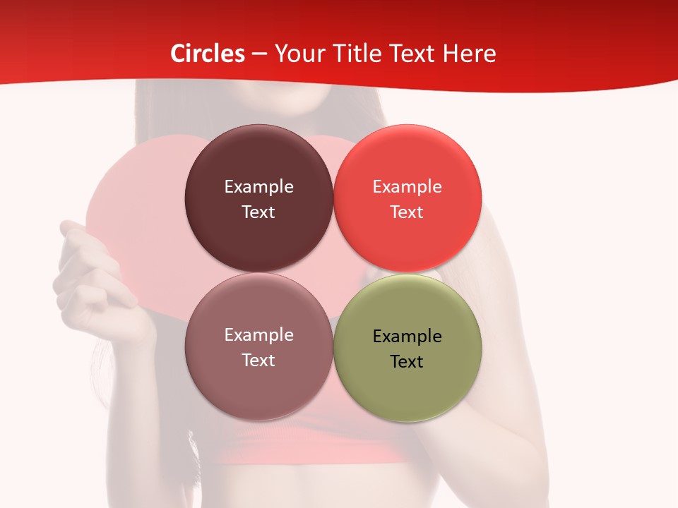 Valentine's Day Sport Person PowerPoint Template