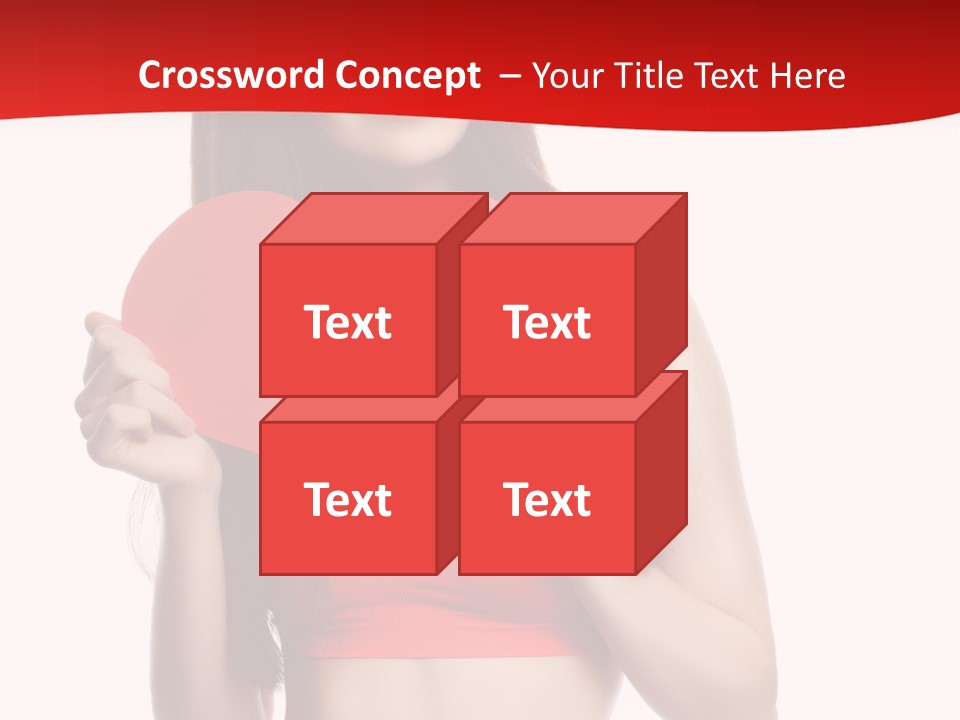 Valentine's Day Sport Person PowerPoint Template