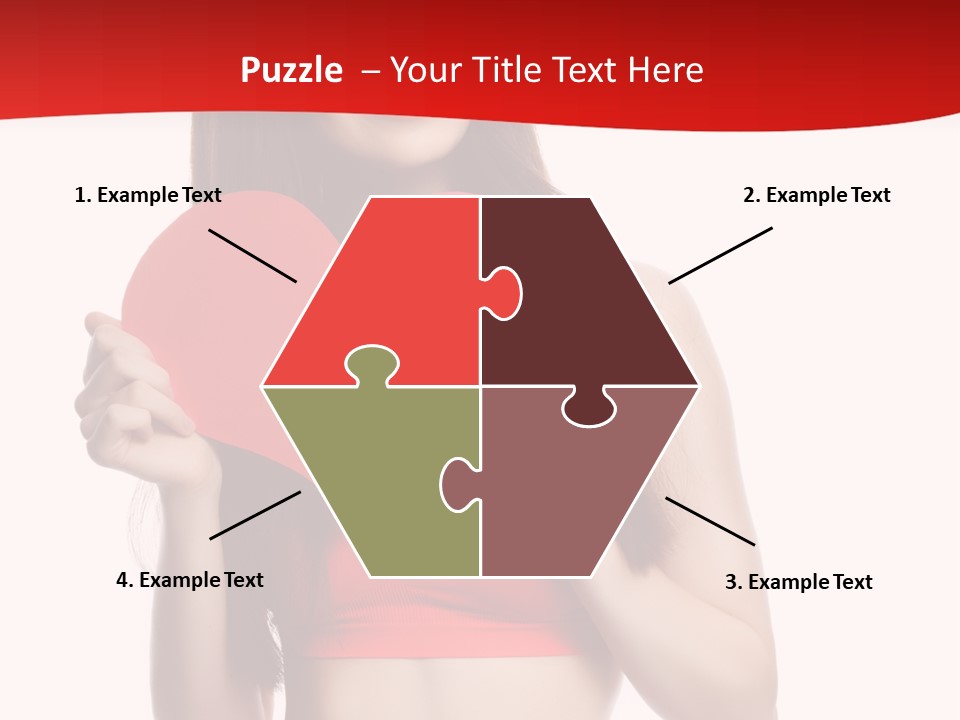 Valentine's Day Sport Person PowerPoint Template