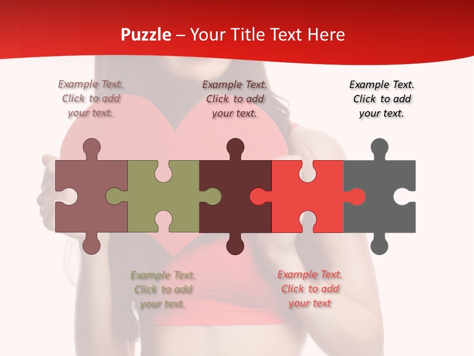 Valentine's Day Sport Person PowerPoint Template