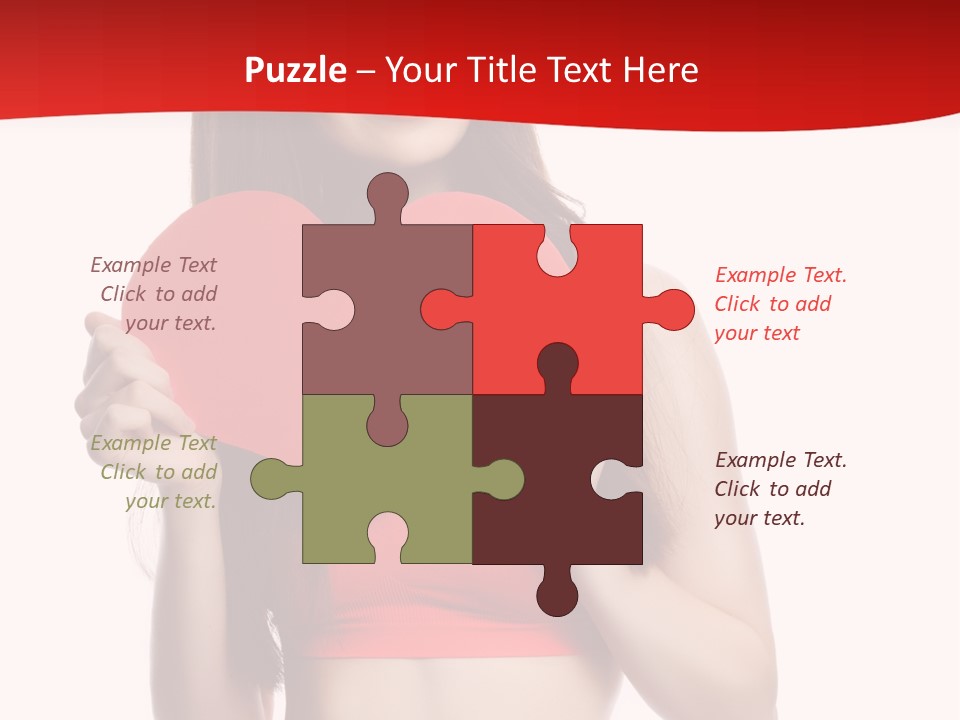 Valentine's Day Sport Person PowerPoint Template