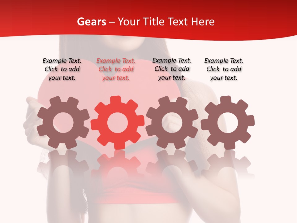 Valentine's Day Sport Person PowerPoint Template