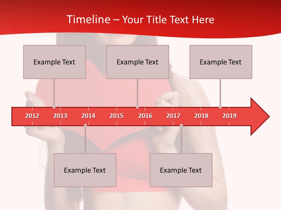 Valentine's Day Sport Person PowerPoint Template