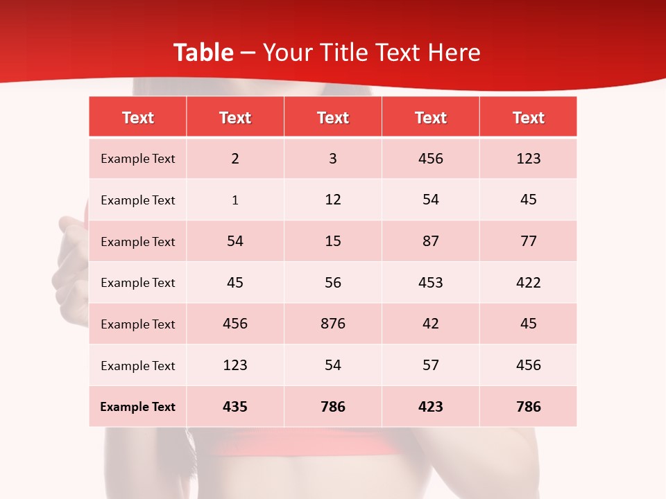 Valentine's Day Sport Person PowerPoint Template