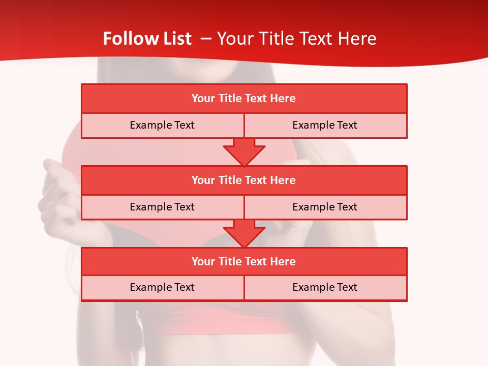 Valentine's Day Sport Person PowerPoint Template