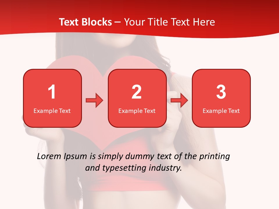 Valentine's Day Sport Person PowerPoint Template